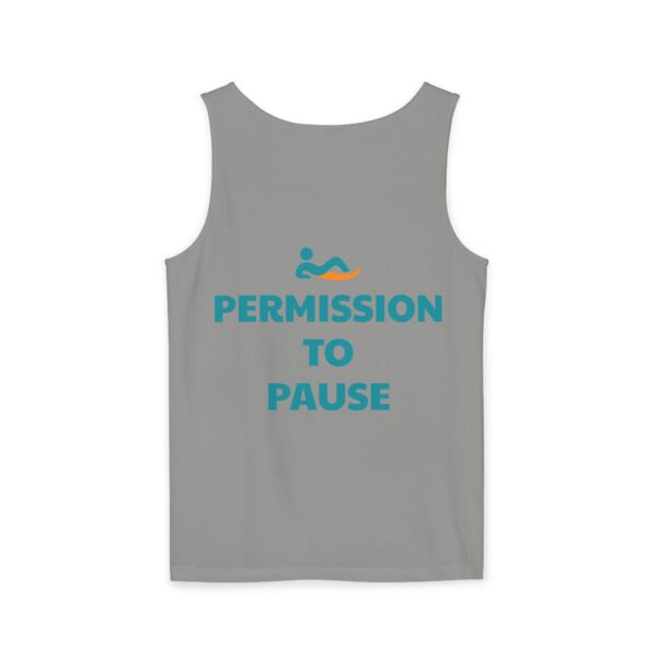 Just Lay There Unisex Garment-Dyed Tank Top - Permission To Pause - Image 58