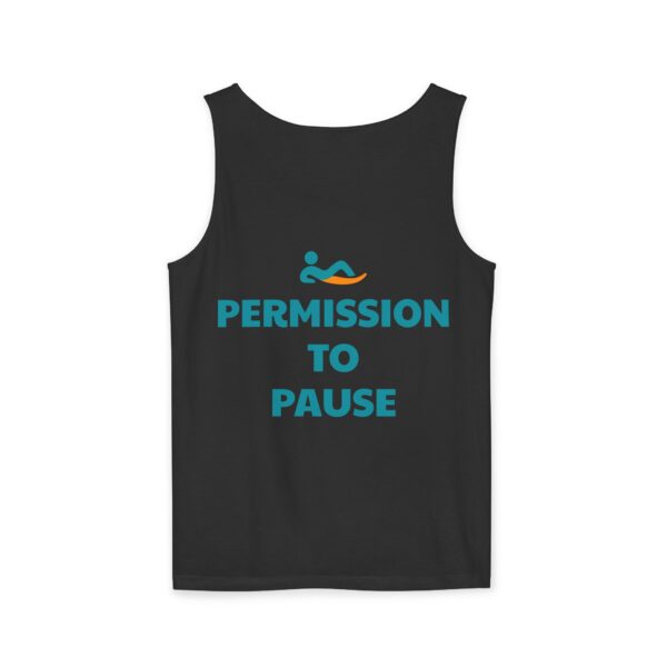 Just Lay There Unisex Garment-Dyed Tank Top - Permission To Pause - Image 62