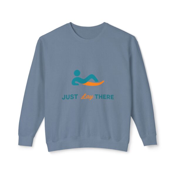 Just Lay There Unisex Lightweight Crewneck Sweatshirt - Image 21