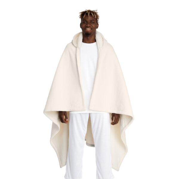 Cozy Sherpa Hooded Blanket