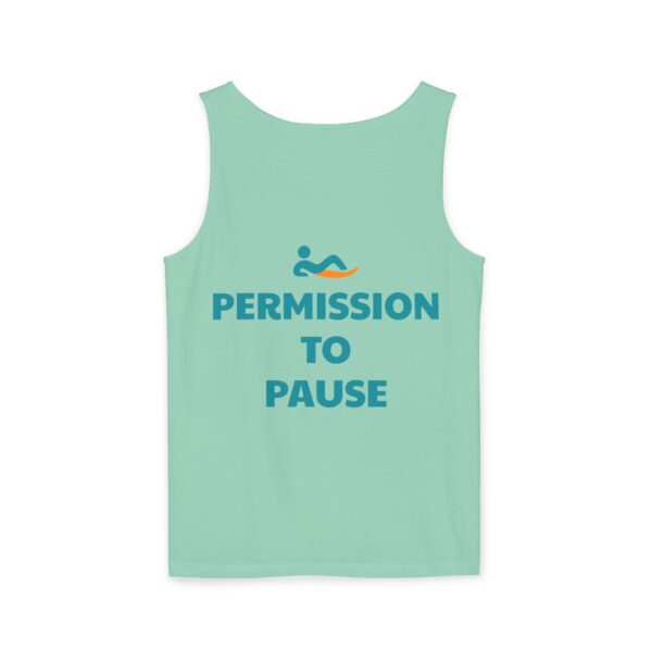 Just Lay There Unisex Garment-Dyed Tank Top - Permission To Pause - Image 42