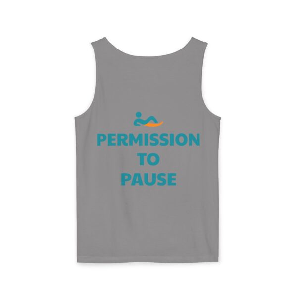 Just Lay There Unisex Garment-Dyed Tank Top - Permission To Pause - Image 38