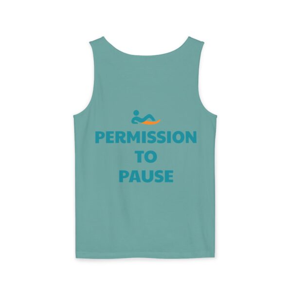 Just Lay There Unisex Garment-Dyed Tank Top - Permission To Pause - Image 50