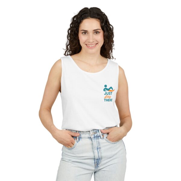 Just Lay There Unisex Garment-Dyed Tank Top - Permission To Pause - Image 3