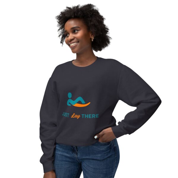 Just Lay There Unisex Lightweight Crewneck Sweatshirt - Image 27