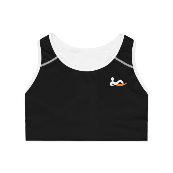 Just Lay There Sports Bra - Black