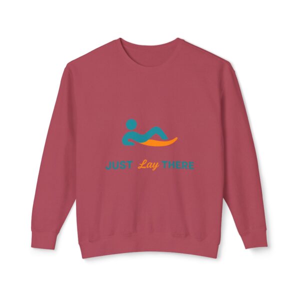 Just Lay There Unisex Lightweight Crewneck Sweatshirt - Image 29