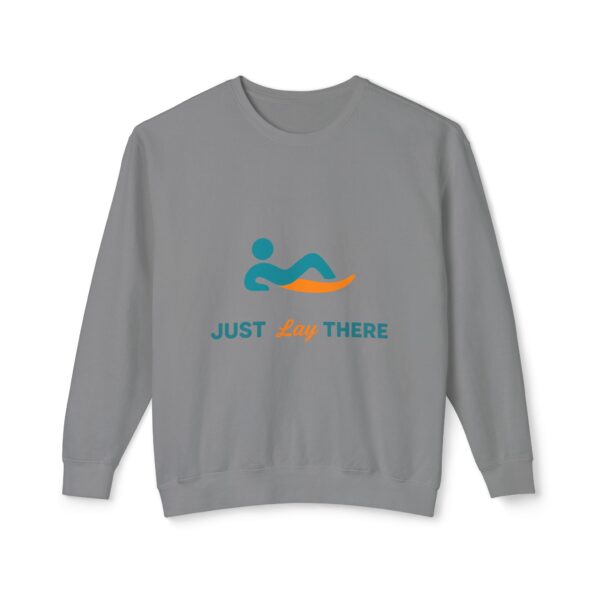 Just Lay There Unisex Lightweight Crewneck Sweatshirt - Image 13