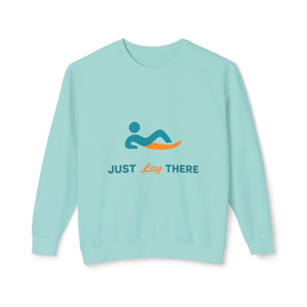 Just Lay There Unisex Lightweight Crewneck Sweatshirt - Image 17
