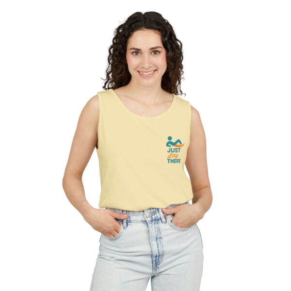 Just Lay There Unisex Garment-Dyed Tank Top - Permission To Pause - Image 27