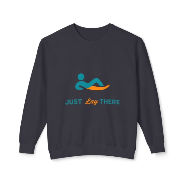 Just Lay There Unisex Lightweight Crewneck Sweatshirt - Image 25