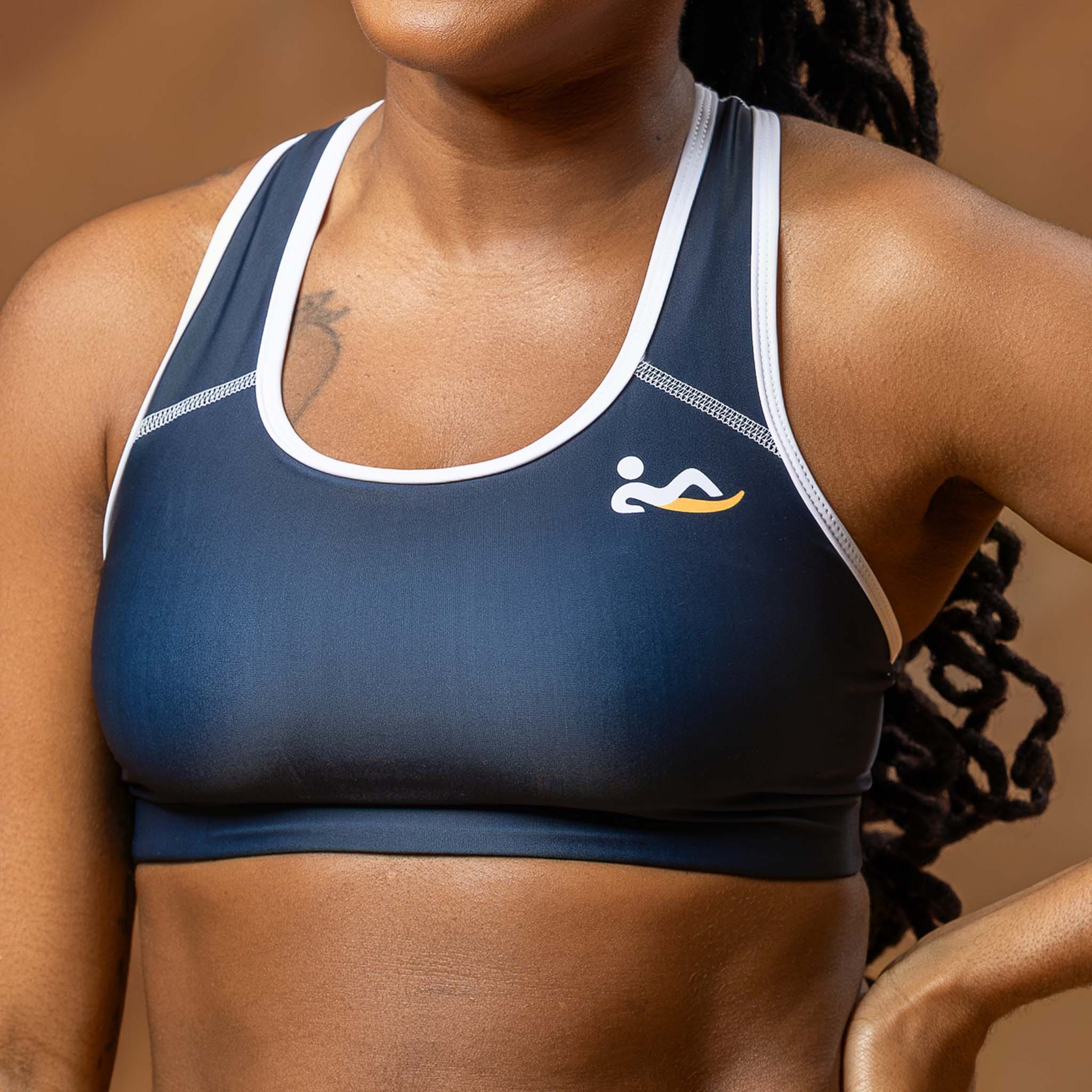 Just Lay There Sports Bra - Black